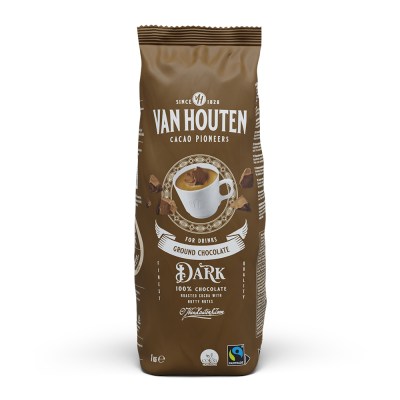 Van Houten horká čokoláda hořká 1 kg